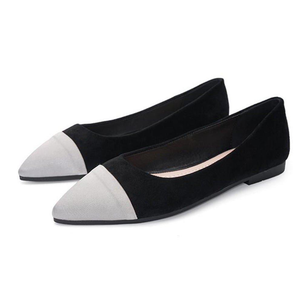 Women's Stitching Color Flat Shoes Contracted Comfortable for Shoes